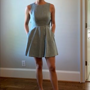 Blue dress with pockets